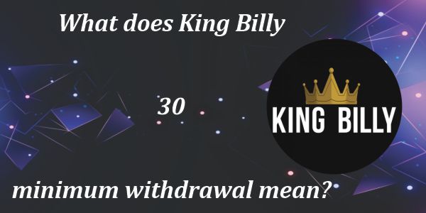 King Billy Casino Withdrawal
